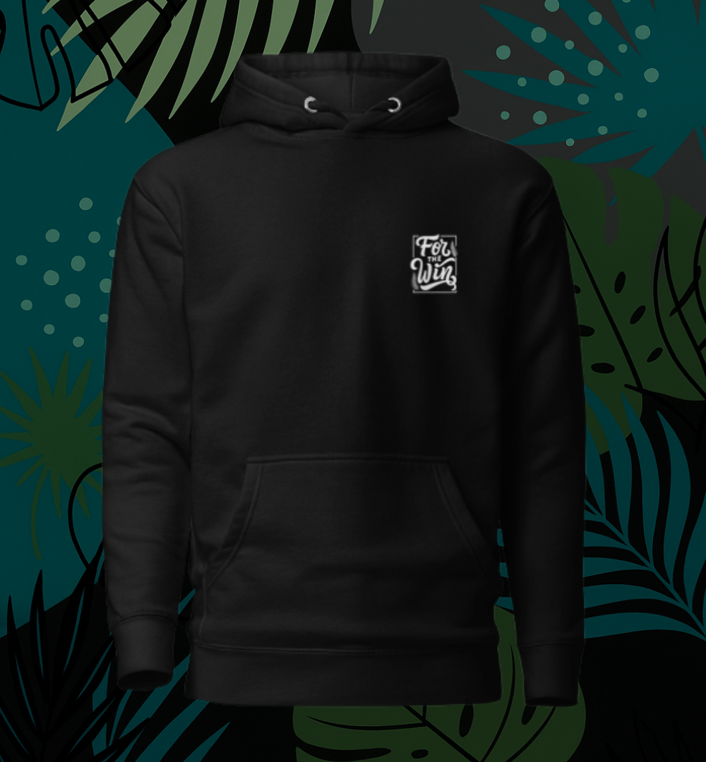 FTW Unisex Hoodie „First Edition“ in Schwarz