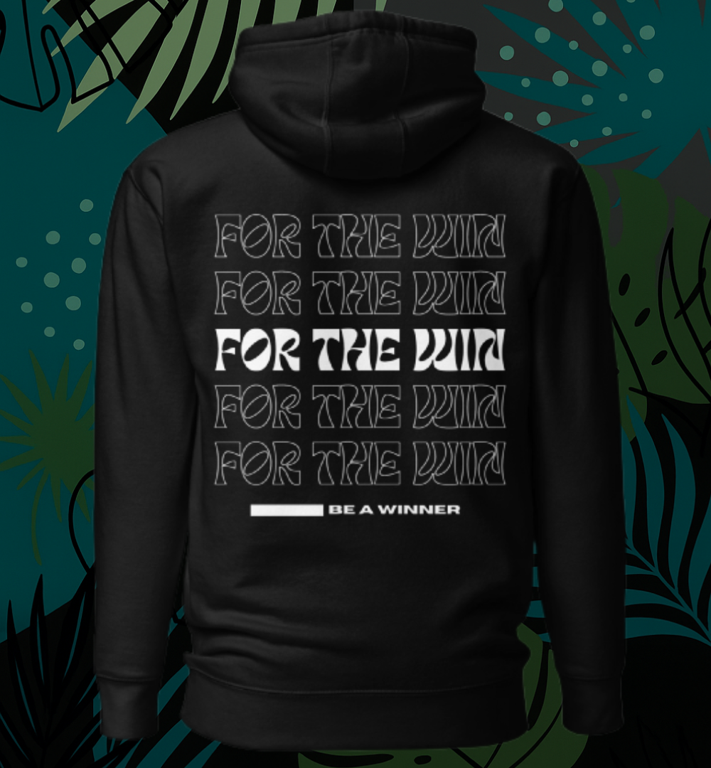 FTW Unisex Hoodie „First Edition“ in Schwarz